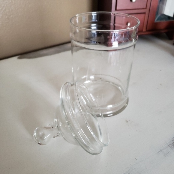 Kitchen Glass Candy Jar With Domed Lid Poshmark